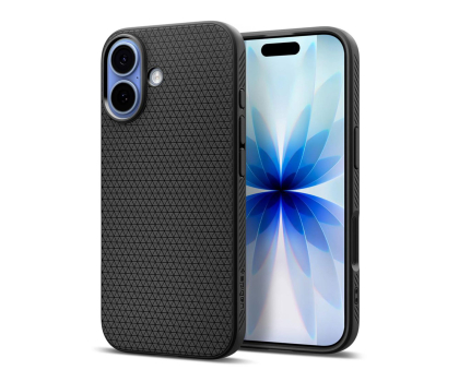 Etui / obudowa na smartfona Spigen Liquid Air do Iphone 17 Matte Black